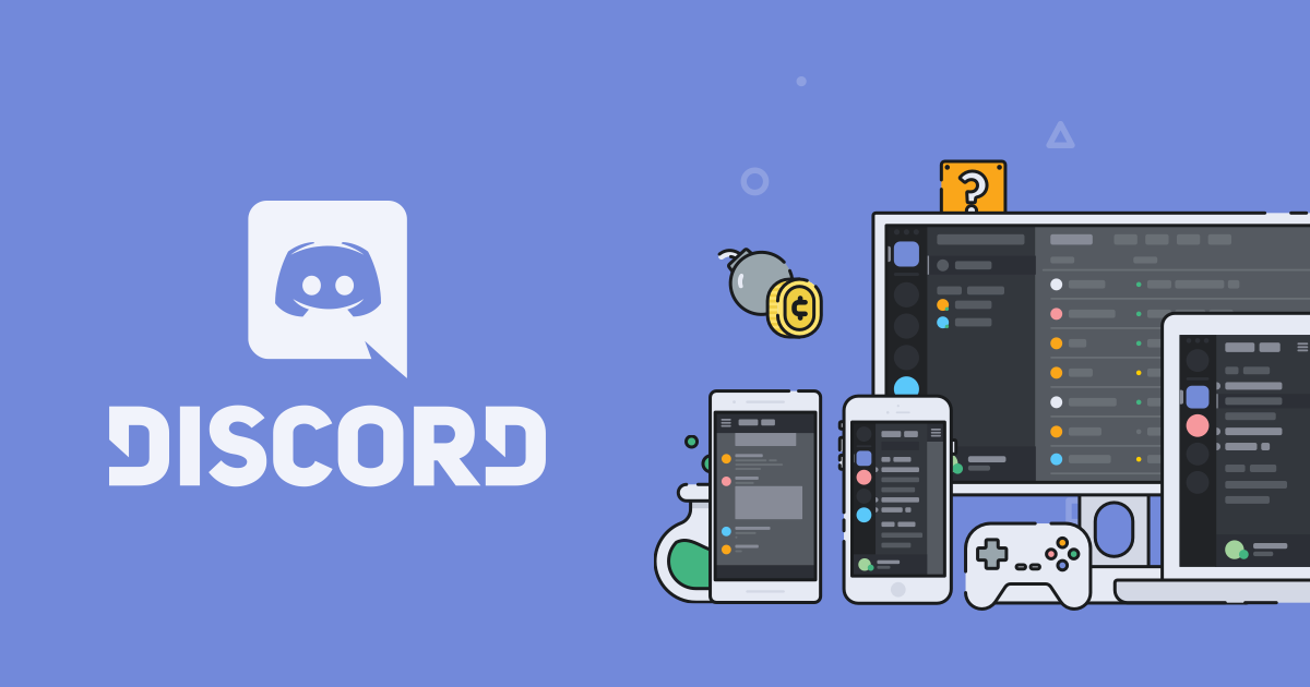 Discord logo en illustratie